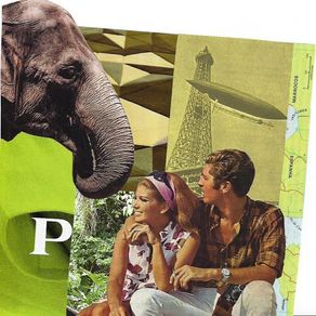 quadro-vintage-com-elefante