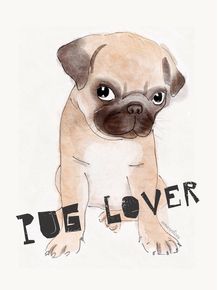 quadro-pug-lover