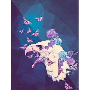 quadro-aguia-floral-ts