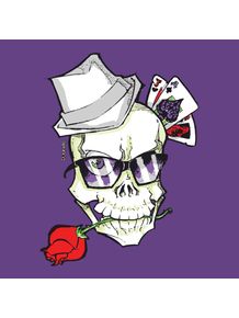quadro-gambler-skull