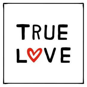 quadro-cartaz-vernacular-brasileiro--true-love