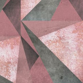quadro-geometric-pink-grunge