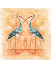 quadro-two-exotic-storks