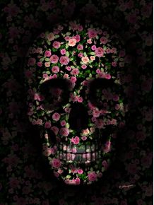 SKULL-FLOWERS-PINK-AND-GREEN