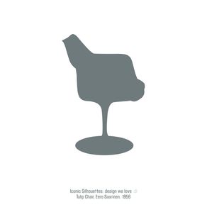 TULIP CHAIR - ICONIC SILHOUETTES: DESIGN WE LOVE