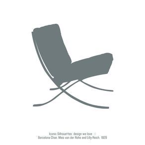 BARCELONA CHAIR - ICONIC SILHOUETTES: DESIGN WE LOVE