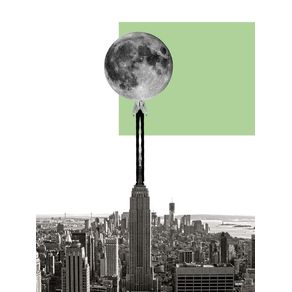 NEW YORK, THE MOON BOY AND THE GREEN SKY