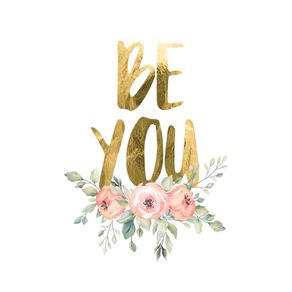 BE YOU GOLD E FLORAL