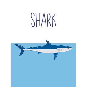 SHARK - SÉRIE DE 6 QUADROS BLUE SEA
