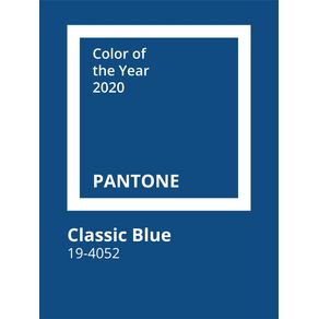 PANTONE - CLASSIC BLUE