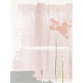 SOFT PINK ABSTRACT PAINTING