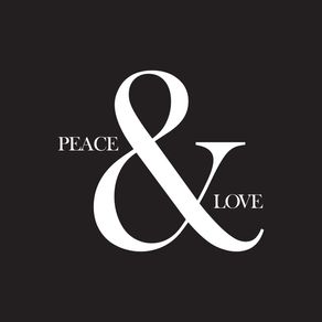 PEACE & LOVE NEGATIVO