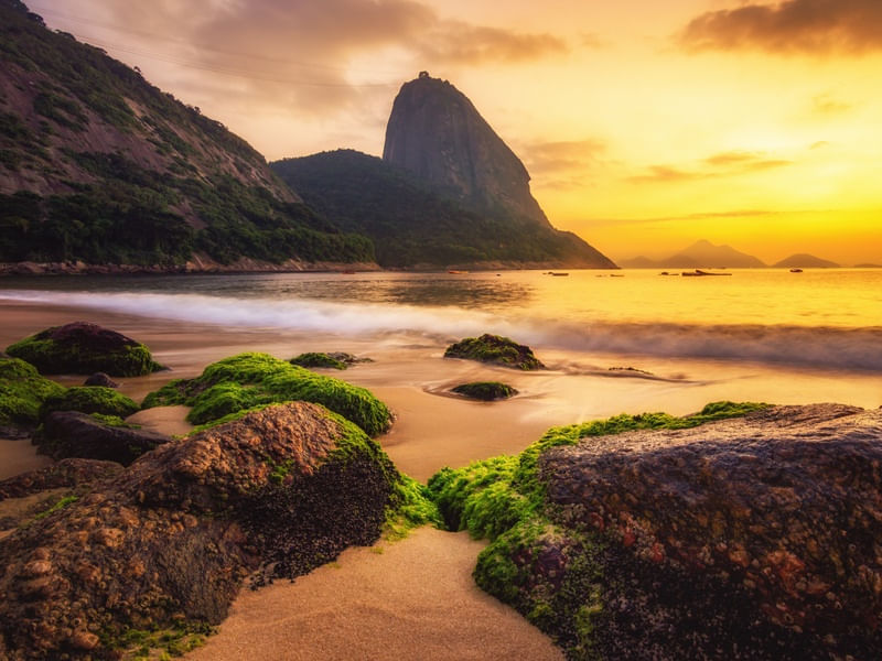 Nascer Do Sol No Rio Urbanarts