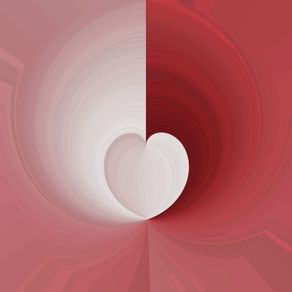 RED OPEN HEART 7
