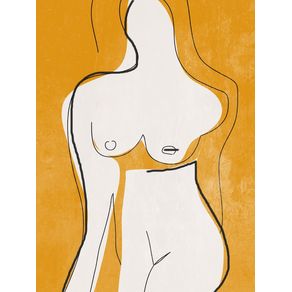 ABSTRACT LINE ART NUDE