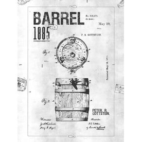 BARREL PATENT 1885