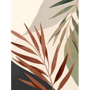 ABSTRACT ART TROPICAL LEAVES 11
