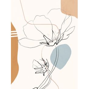 ABSTRACT FLOWERS SKETCH ART