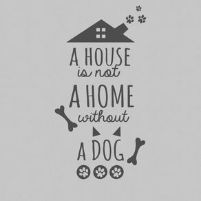 HOUSE AND DOG