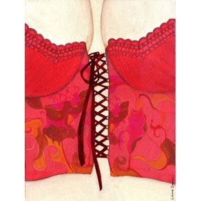 CORSET RED