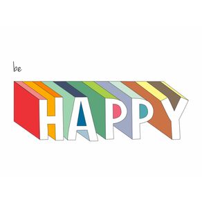 BE HAPPY COLOR